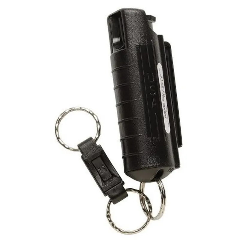 Sabre HC-14-BK-US Keychain Pepper Spray with Quick Release Key Ring, 0.54 oz