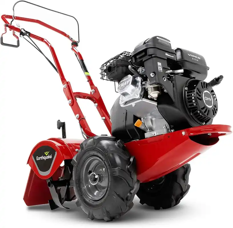 Earthquake 33970 Victory Rear Tine Tiller, Red