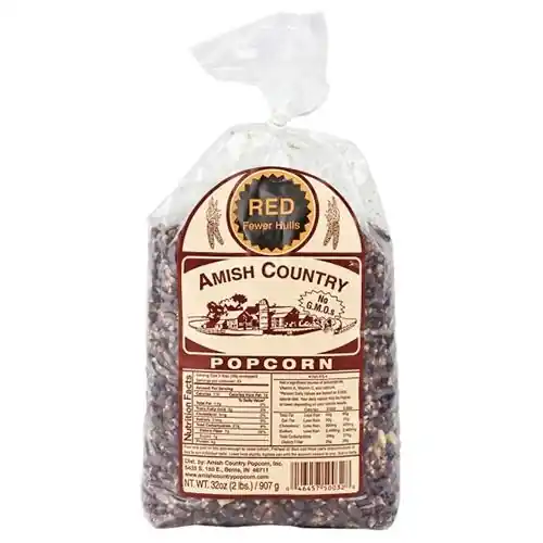 Amish Country Medium White Popcorn 2lbs.