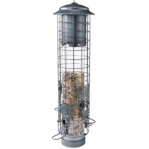 Woodlink Dragonfly Tube Squirrel Resistant Bird Feeder