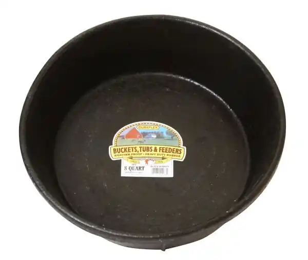 Little Giant Rubber Feed Ban - 8 Quart
