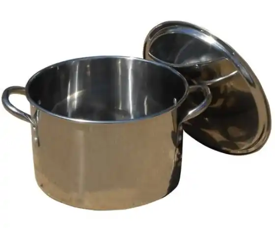 King Kooker KK16S- 16 Quart Polished Stainless Steel Pot