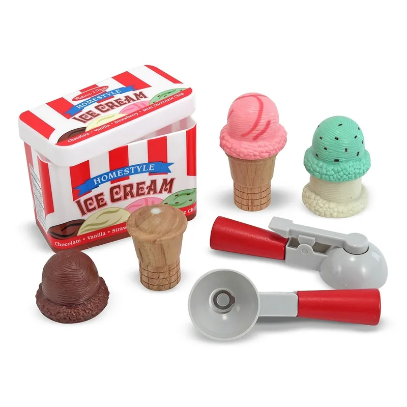 Melissa & Doug Scoop & Stack Ice Cream Playset