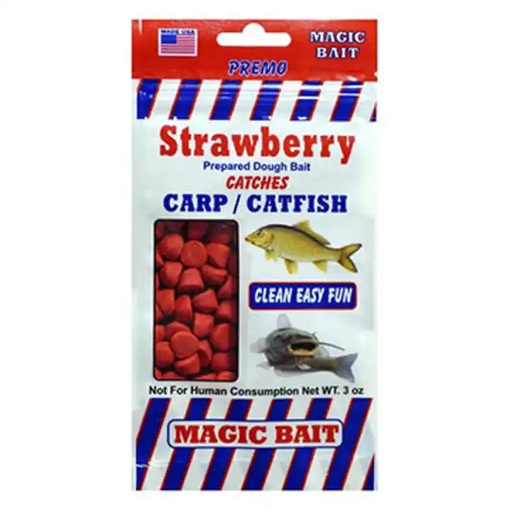Magic Bait Premo Magic Carp & Catfish Bait - 3 oz Strawberry