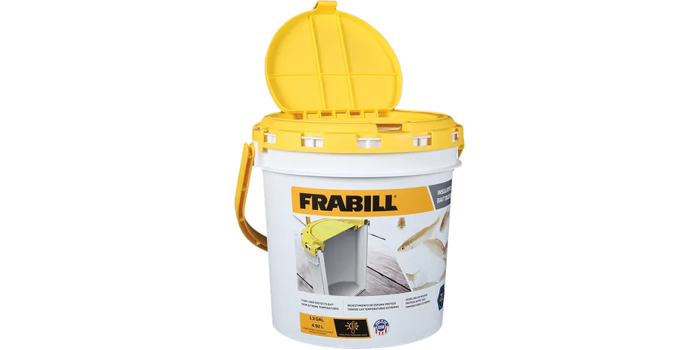 Frabill Insulated Bait Bucket - 8QT.