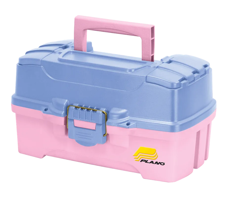 Plano 2-Tray Tackle Box - Pink