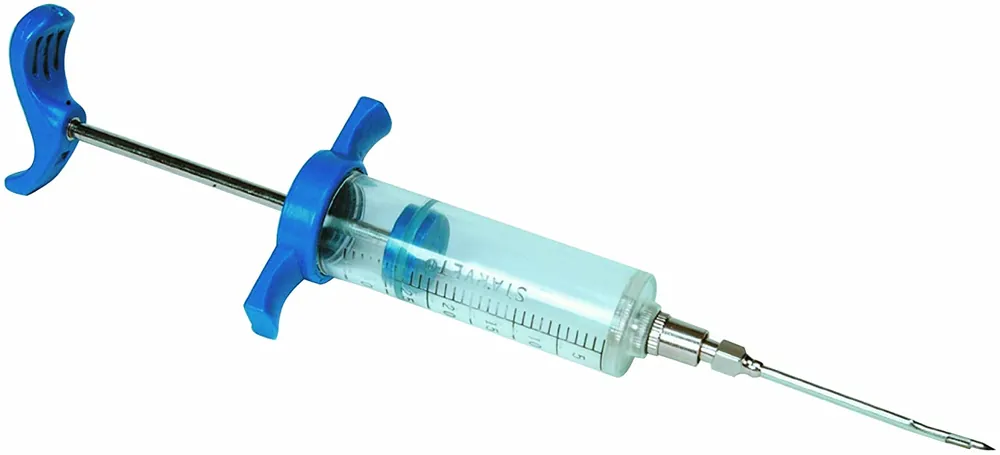 King Kooker TI8 Heavy Duty Plastic Marinade Injector