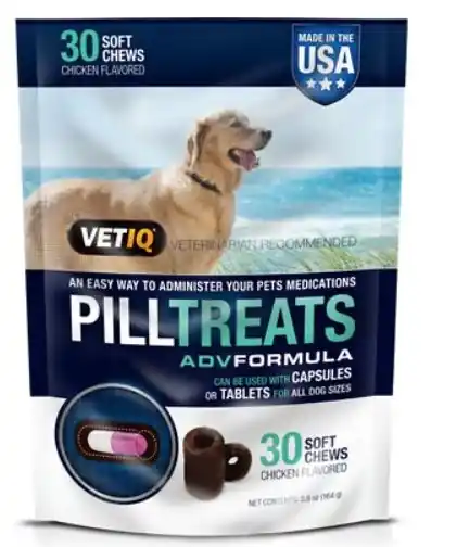 VetIQ Pill Treats - Chicken - 30 CT.