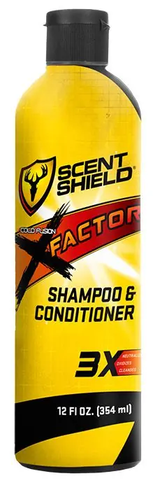 Scent Shield Cold Fusion X-Factor Shampoo/Conditioner - 12Oz.