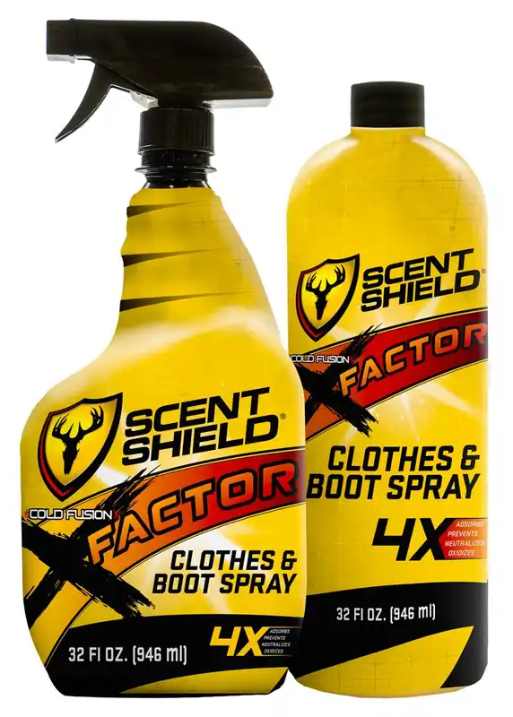 Scent Shield Cold Fusion X-Factor Clothes & Boot Spray Combo Pack