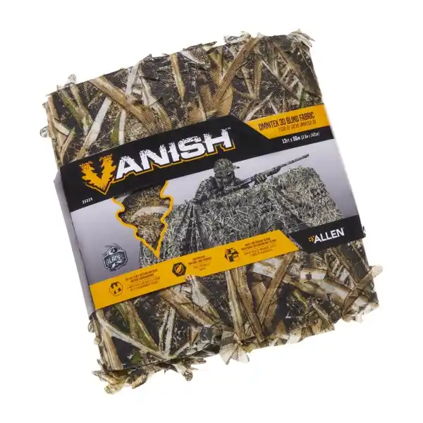 Vanish 3D Leafy Omnitex By Allen, 12-feet X 56-inches, Mossy Oak Shadow Grass Blades