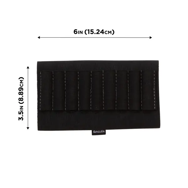 Allen Company Rifle Cartridge Buttstock Holder, Black