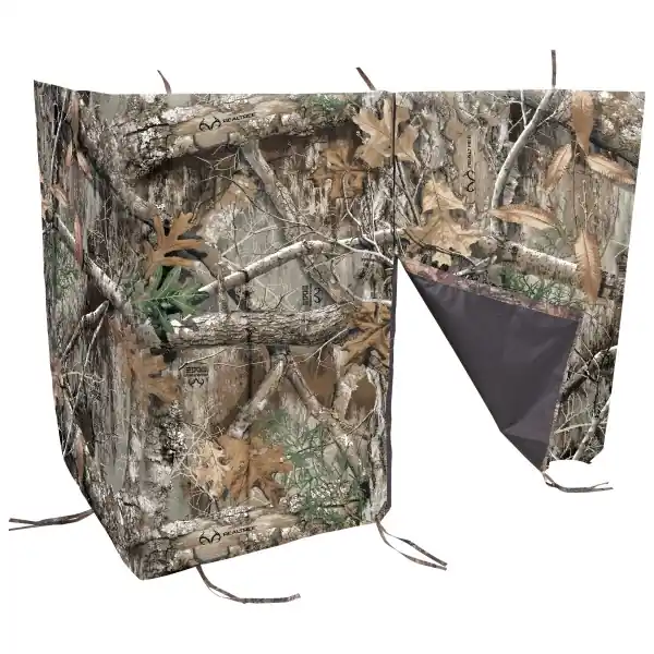 Vanish Magnetic Tree Stand Cover - Realtree Edge