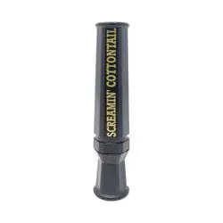 QUAKER BOY Screamin‘ Cottontail 62625 Predator Call, Black/Smoke
