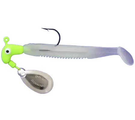 MR. CRAPPIE BY TTI BLAKEMORE Slab Dragger 703-021 Fishing Lure, Chartreuse/Monkey Shine Lure