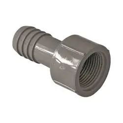 GENOVA 350307 Insert Adapter, 3/4 in, Insert x FIP, Polypropylene/PVC