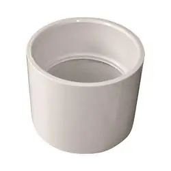GENOVA 70130 Pipe Coupling, 3 in, Hub, PVC, SCH 40 Schedule