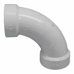 GENOVA 700 Series 73820 Drain Pipe Elbow, 2 in Hub, 90 deg