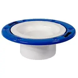 GENOVA 75150 Closet Flange, 4 x 3 in, Hub, PVC