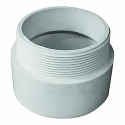 GENOVA 700 Series 70440 Pipe Adapter, 4 in Hub, 4 in MIP