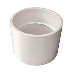 GENOVA 70140 Pipe Coupling, 4 in, Hub, PVC, SCH 40 Schedule