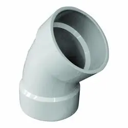 GENOVA 700 Series 755163/70640 Drain Pipe Elbow, 4 in Hub, 45 deg