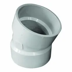 GENOVA 700 Series 70840 Drain Pipe Elbow, 4 in Hub, 22.5 deg