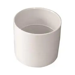 GENOVA 40140 Pipe Coupling, 4 in, Hub, PVC, SDR 35 Schedule