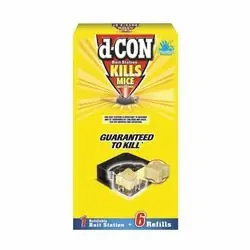 d-CON 1920089479 Refillable Mouse Bait Station, 0.7 oz Bait, Green