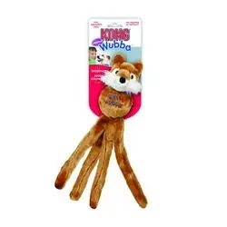 KONG Wubba Friends WF1 Dog Toy, L, Squeaker Toy, Fabric, Assorted