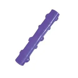 KONG Squeezz PSS1 Dog Toy, L, Squeaker Toy, Stick, Rubber, Amethyst/Emerald/Ruby/Sapphire