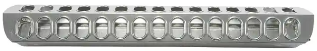 Little Giant 24" Metal Slide-Top Poultry Ground Feeder - 30 feeding holes