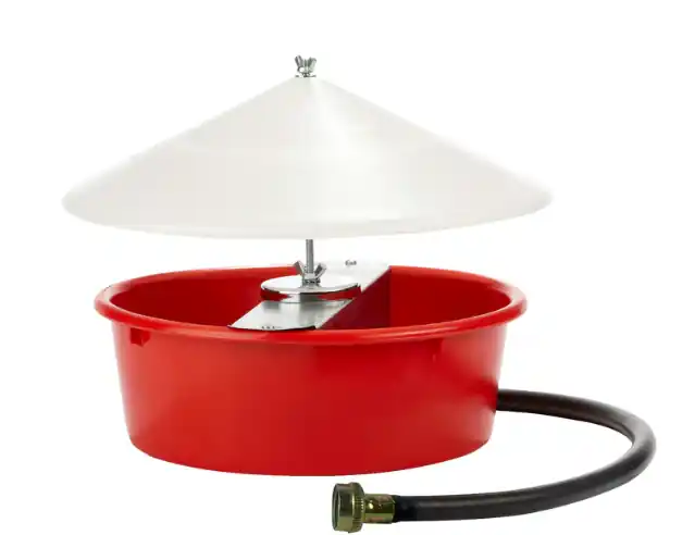 Little Giant Automatic Poultry Waterer with Cover 166386