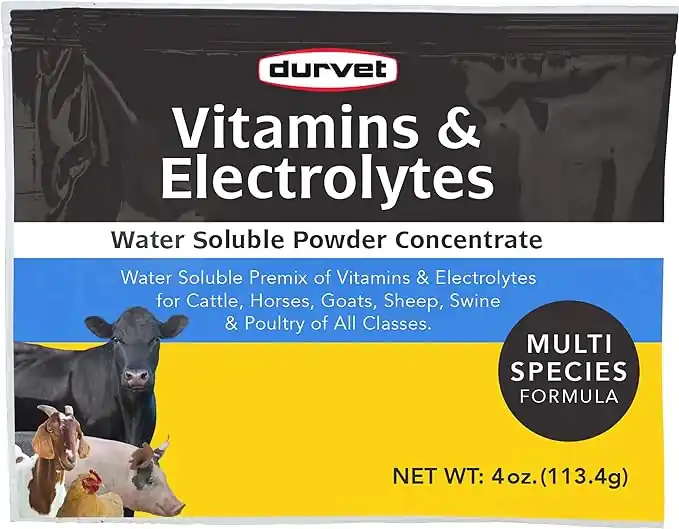 Durvet Vitamins and Electrolytes Concentrate 4oz