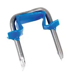 GB MSI-1525T Metal Staple, 1/2 in W Crown, Polyethylene, Graphite, 15, Pack