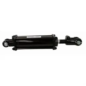 DELAVAN PML3508-125ASAE Tie-Rod Cylinder, 3-1/2 in Bore, 1-1/4 in Dia Rod, 28-1/4 in L Extended, Iron/Steel, Chrome
