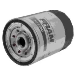 FRAM Tough Guard TG9100 Spin-On Oil Filter, 13/16-16 Connection, Cellulose, Synthetic Fiber Filter Media