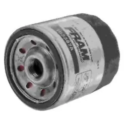 FRAM Tough Guard TG3387A Spin-On Oil Filter, 18 mm Connection, Cellulose, Synthetic Fiber Filter Media