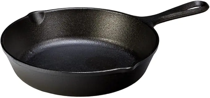 Lodge L5SK3 8" Seasoned Cast Iron Skillet