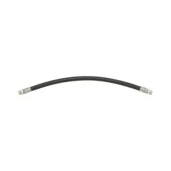 LubriMatic 10-200 Grease Gun Hose, 12 in L, NPT Male, 4000 psi Pressure, Rubber/Steel