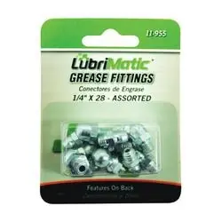 LubriMatic 11-955 Grease Fitting Assortment, 1/4-28
