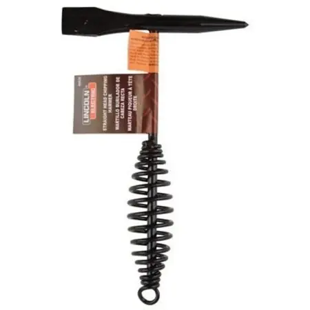 Lincoln Electric KH530 Chipping Hammer, Straight Head, 6-1/2 in L Head, 9-1/2 in OAL, Steel Handle