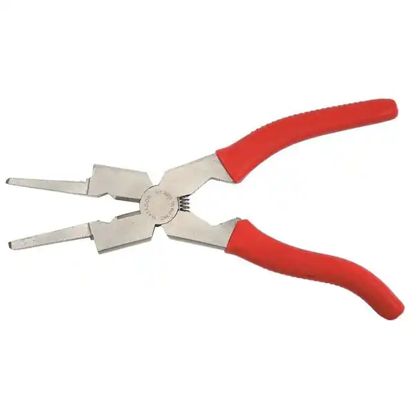 Lincoln Electric KH545 Welding Plier, 3 in Jaw Opening, Red Handle, Ergonomic Handle