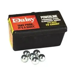Daisy 8183 Slingshot Ammunition, Premium, Steel, Zinc