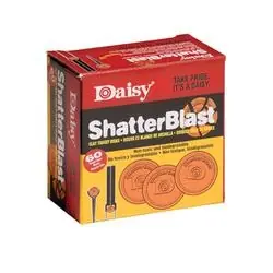 Daisy 990873-406 ShatterBlast Clay Target, Clay, 60, Box