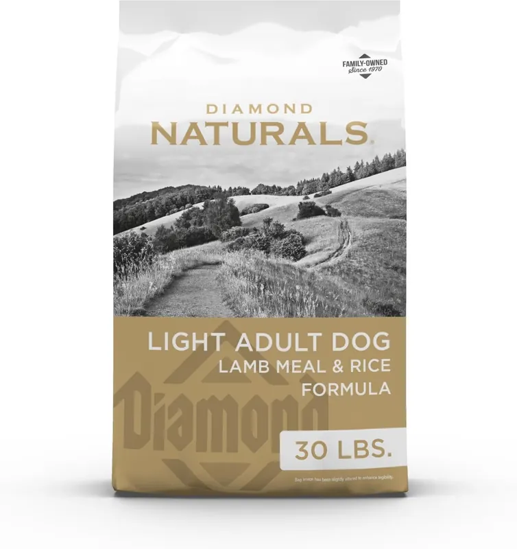 Diamond Naturals Light Formula Dry Dog Food 30 lbs