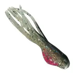 SOUTHERN PRO TACKLE 2MT6-05 Minnow Tube Fishing Lure, Smoke Shiner Lure, 6, Pack