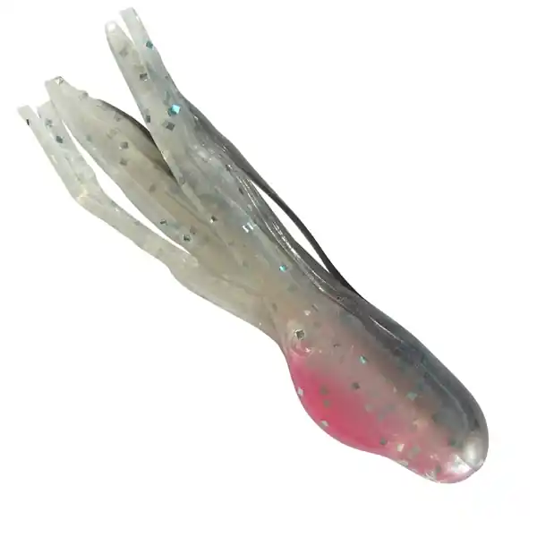 SOUTHERN PRO TACKLE 2MT6-12 Minnow Tube Fishing Lure, Bleeding Shad Lure, 6, Pack