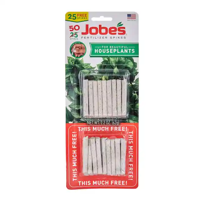 Jobe‘s 50-Count Spikes Indoor Plant Food