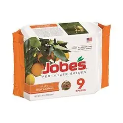 Jobe‘s Fruit & Citrus Tree Fertilizer Spikes - 9 Pk
